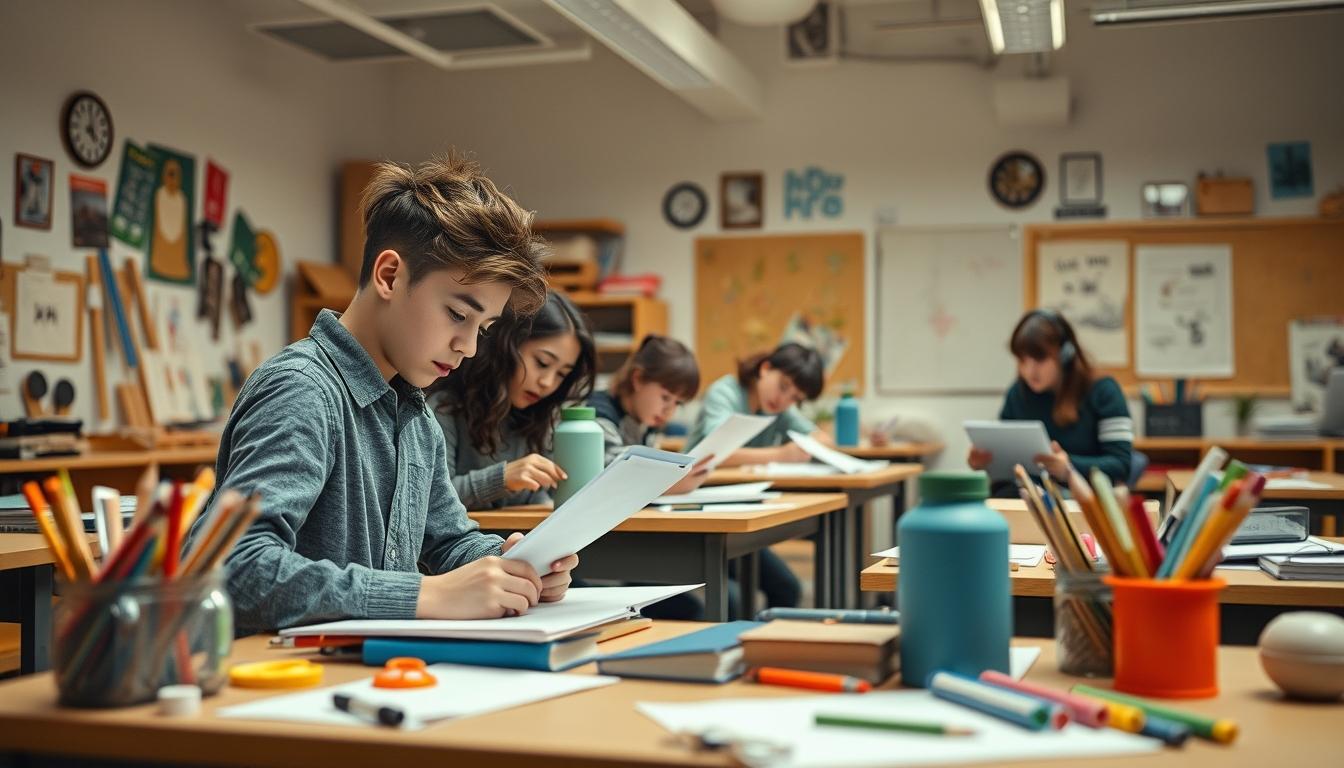 Students and educational resources in a modern learning environment